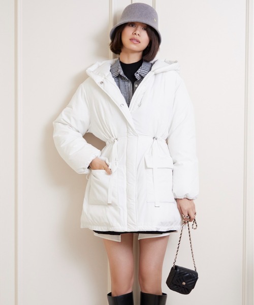 スナイデル 西川レディモッズダウンコート IVR サイズ0 スナイデル