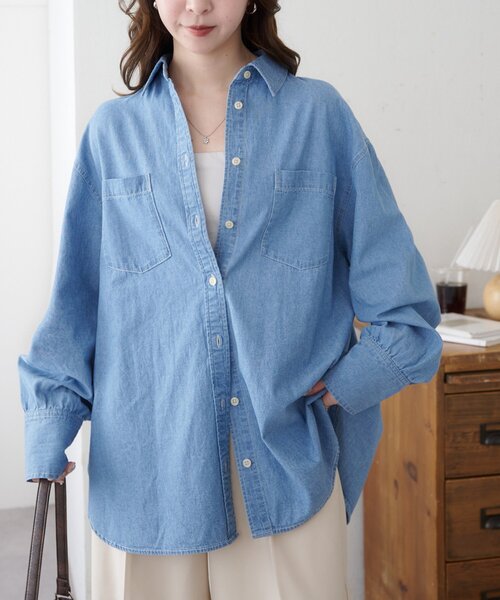 ライトオンスデニムシャツ（シャツ/ブラウス）｜DISCOAT（ディスコート