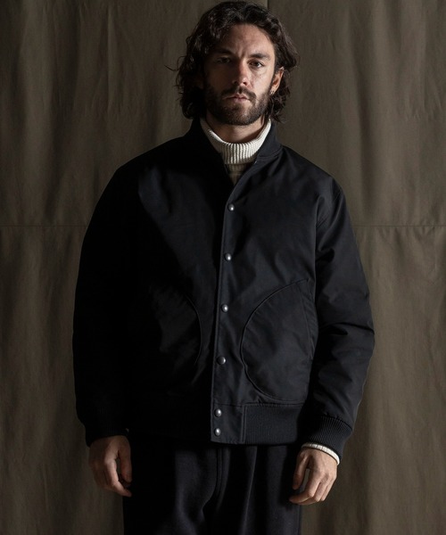 Jackman（ジャックマン）の「OX Award Jacket（スタジャン）」 - WEAR