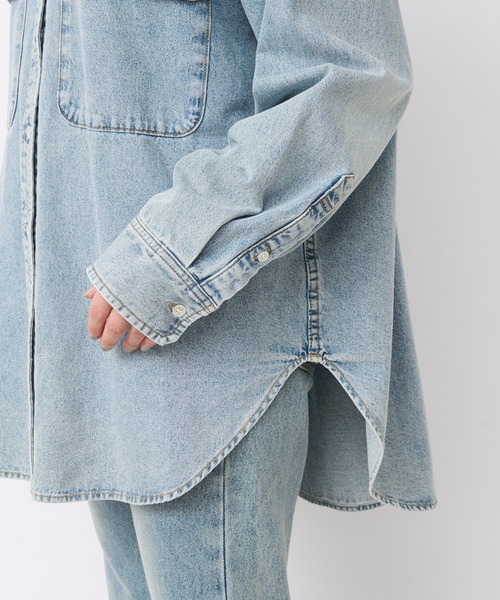 MONN.:./ビッグデニムシャツ（シャツ/ブラウス）｜RIVE DROITE
