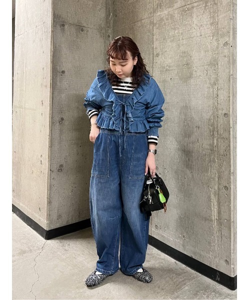 niko and（ニコアンド）の「【NKJ 2025SS】PAINTER OVERALLS