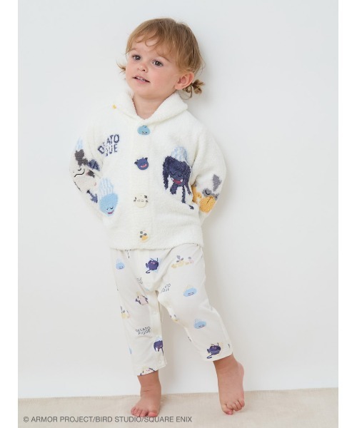 ドラゴンクエスト】【ベビー】アソートモンスター総柄ロンパース