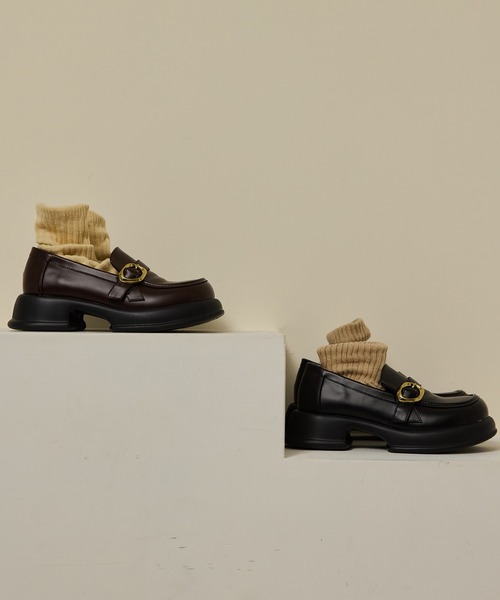 nuance buckle loafer/ニュアンスバックルローファー（ローファー