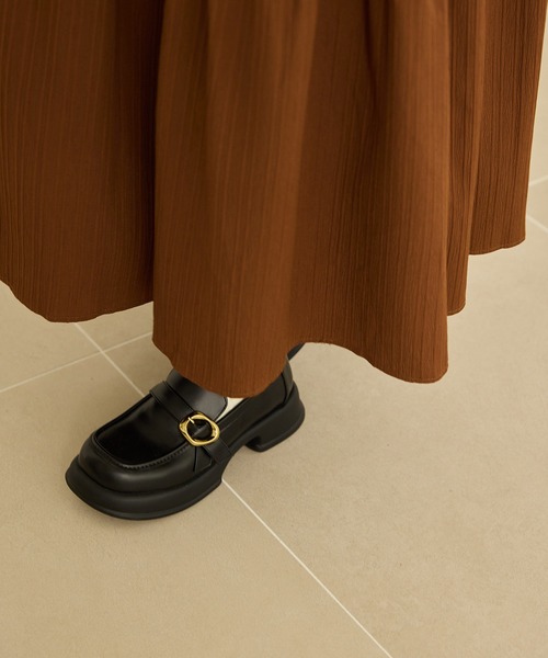 nuance buckle loafer/ニュアンスバックルローファー（ローファー