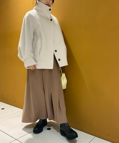 FRAY I.D（フレイアイディー）の「モヘヤシャギーハーフコート（その他