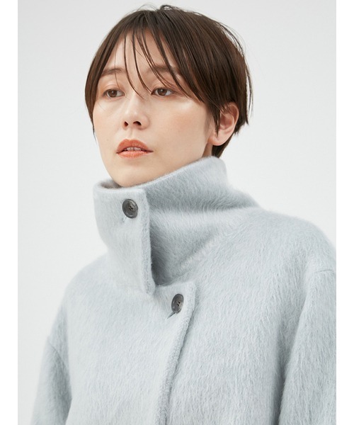 FRAY I.D（フレイアイディー）の「モヘヤシャギーハーフコート（その他