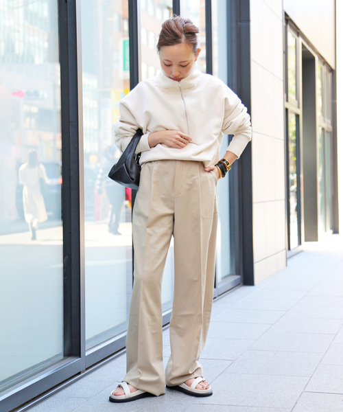 セール】【CELERI/セルリ】ハーフジップ スウェット（スウェット