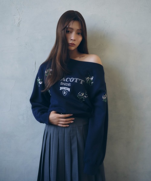 セール】【Chacott】刺繍スエットプルオーバー（スウェット）｜SNIDEL