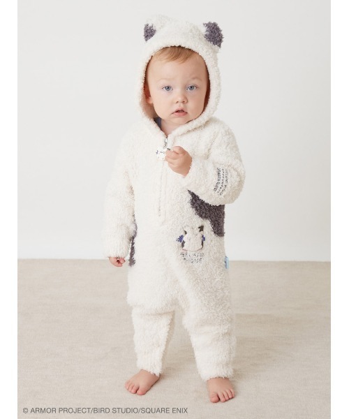 ドラゴンクエスト】【ベビー】ジェラートモーモンロンパース
