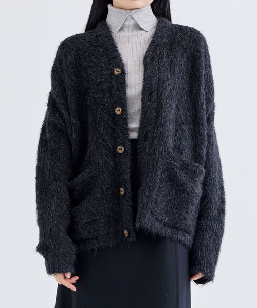 THE INOUE BROTHERS/ザイノウエブラザーズ】Suri Cardigan/アルパカ