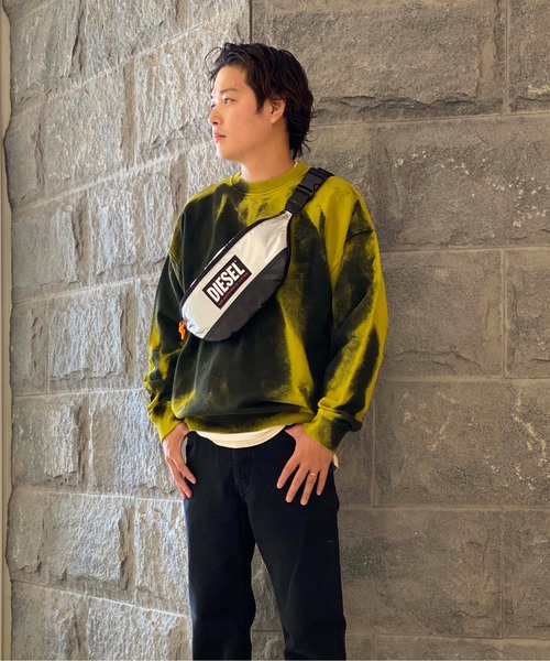 DIESEL（ディーゼル）の「メンズ スウェット タイダイ染め オーバー