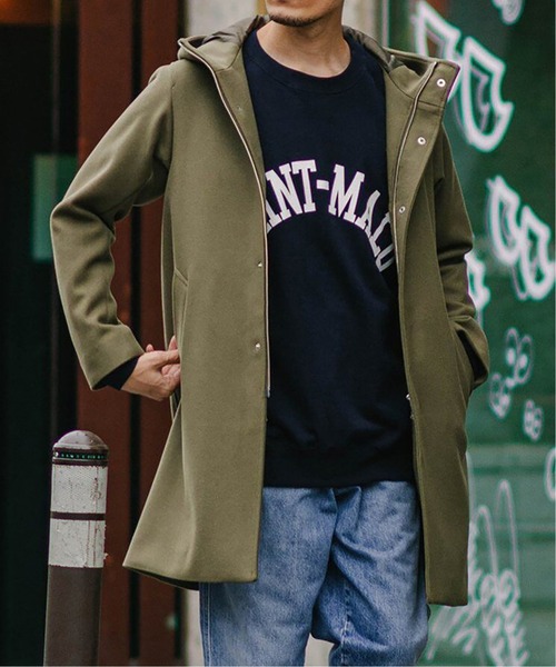 EDIFICE（エディフィス）の「140s メルトン フードコート（ダッフル