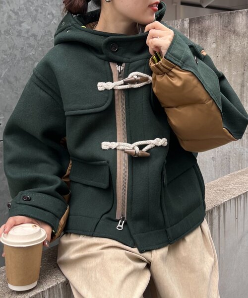 etsinta（エシンタ）の「【etsinta/エシンタ】中綿メルトンダッフル