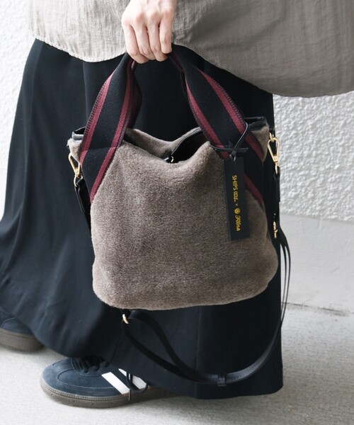 セール】【SHIPS any別注】Folna: 2WAY ライン リバーシブル