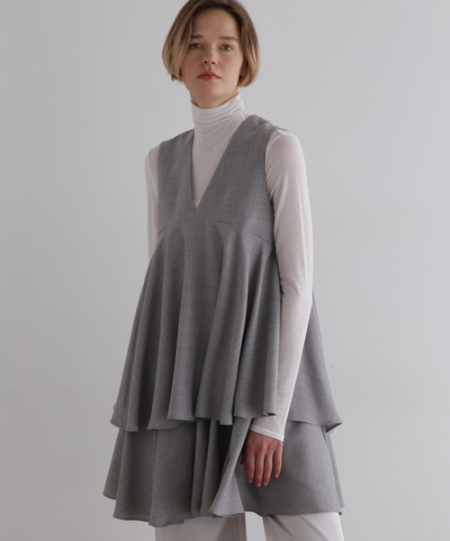 ◇ドライウールジレブラウス（シャツ/ブラウス）｜LE PHIL（ルフィル