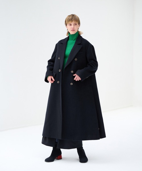 LANVIN en Bleu（ランバンオンブルー）の「ロングダブルコート（その他