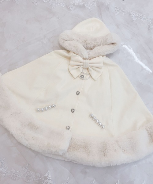 MA*RS（アメーバーマーズ）の「リボン付きボリュームファーフード