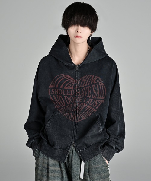 vintage make design heavy weight W zip parker / ヴィンテージメイク