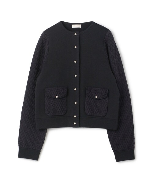 BALLSEY（ボールジィ）の「ウールコットンパールコンビ クルーネック