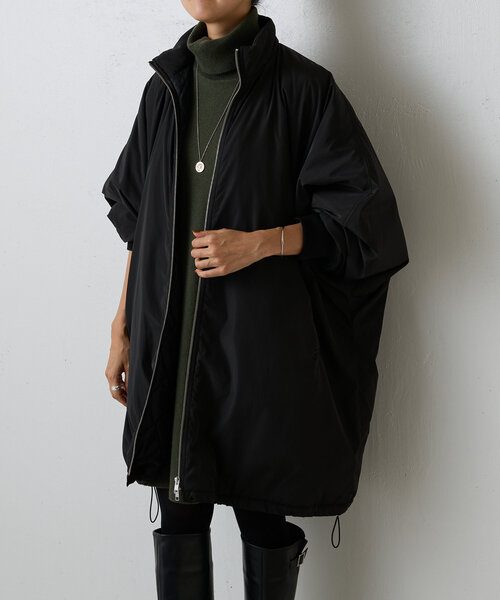BEARDSLEY（ビアズリー）の「中綿BIGポンチョコート（その他アウター