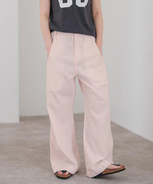 追加》ギャザーチノ（チノパンツ）｜Spick & Span（スピックアンド