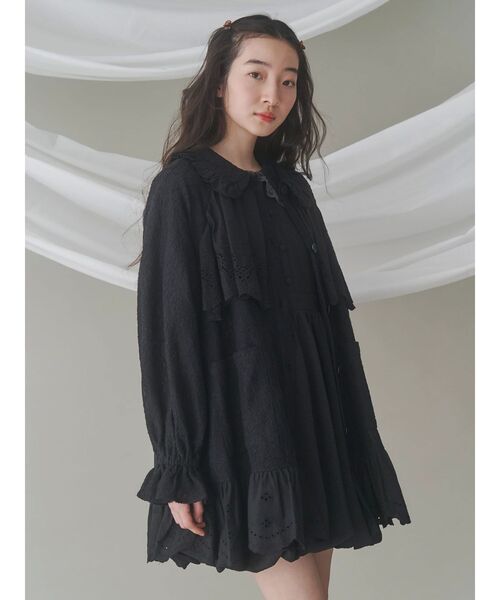 merry jenny（メリージェニー）の「バルーンパフミニワンピース