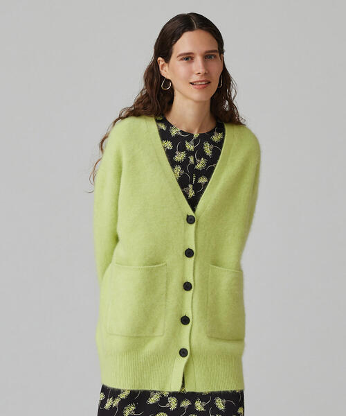 BALLSEY（ボールジィ）の「フラッフィーヤーン Vネックカーディガン