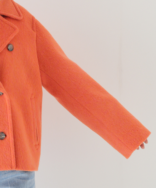 plage（プラージュ）の「SHAGGY P コート（ピーコート）」 - WEAR