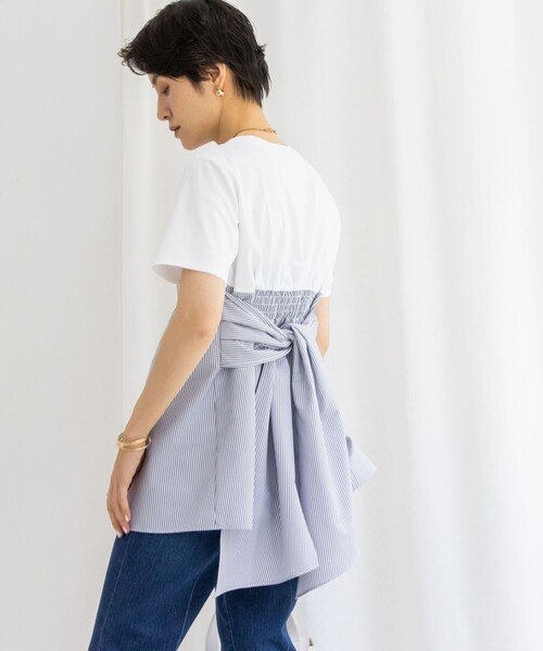 セール】ビスチェ風コンビTシャツ（Tシャツ/カットソー）｜NOLLEY'S