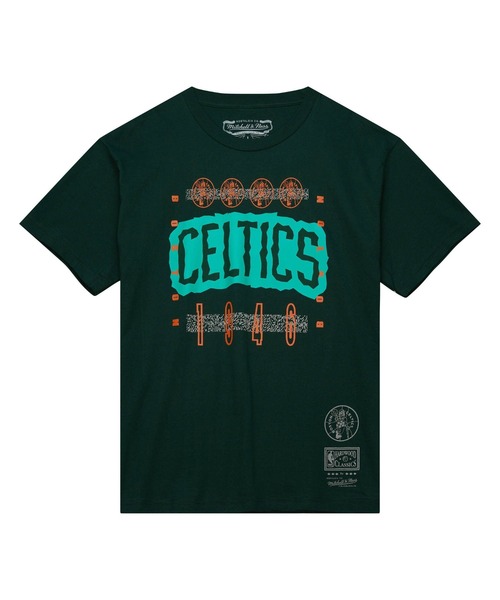 セール】Mitchell & Ness 90s Reflective Static SS Premium Tee