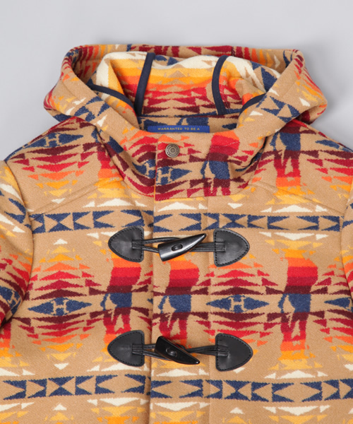 PENDLETON×HYS TIMES総柄 ダッフルコート（ダッフルコート）｜HYSTERIC