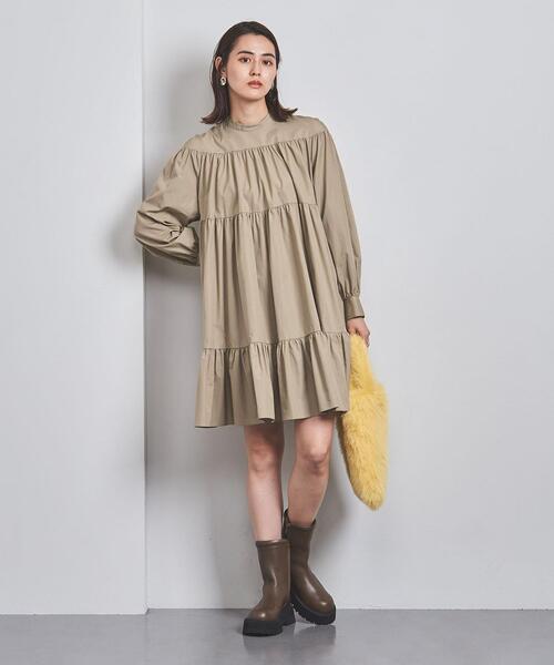 UNITED ARROWS（ユナイテッドアローズ）の「ギャザー ティアード ミニ