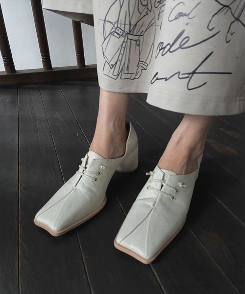 Ameri（アメリ）の「UND 2WAY SQUARE LOAFERS（ローファー）」 - WEAR