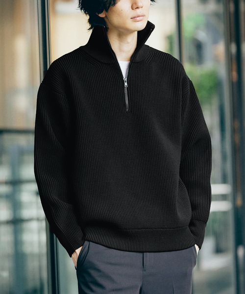 EDIFICE EDIFICE ドライバーズニット Mサイズ エディフィス ドライバー