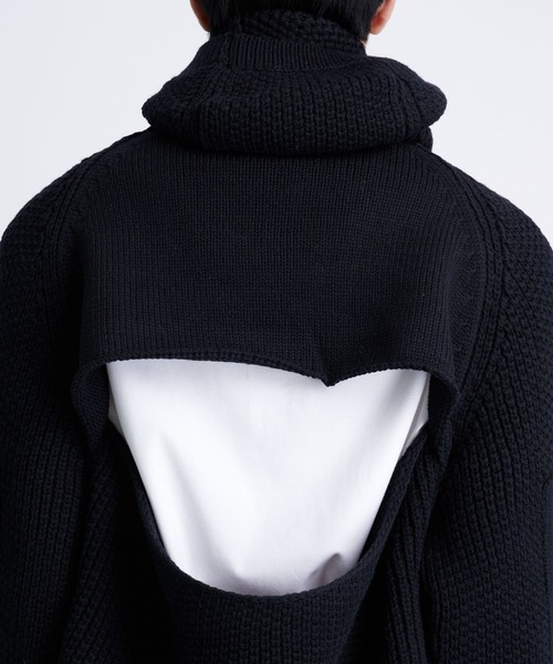 BED j.w. FORD/ベッドフォード】Balaclava Long Sleeve（ニット