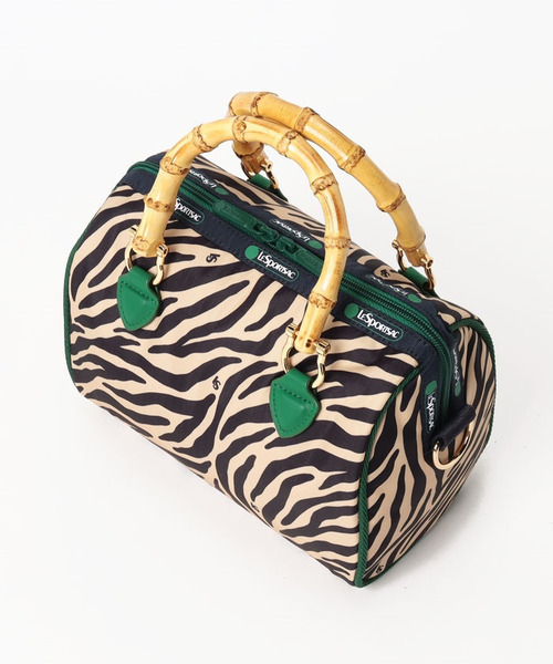LeSportsac（レスポートサック）の「SMALL BAMBOO BOSTON クリーム