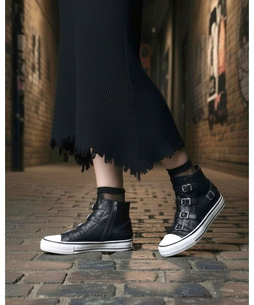 ASH/アッシュ【VIRGIN】ベルトハイカットスニーカー インヒール ロック