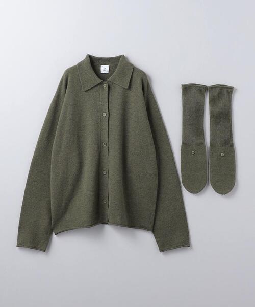 6（ロク）の「＜6(ROKU)＞グローブ カーディガン（カーディガン/ボレロ