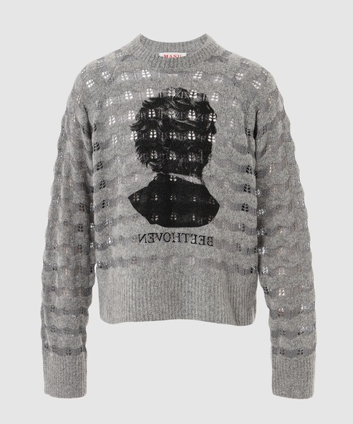 MASU（エムエーエスユー）の「REVERSE BEETHOVEN SWEATER（ニット