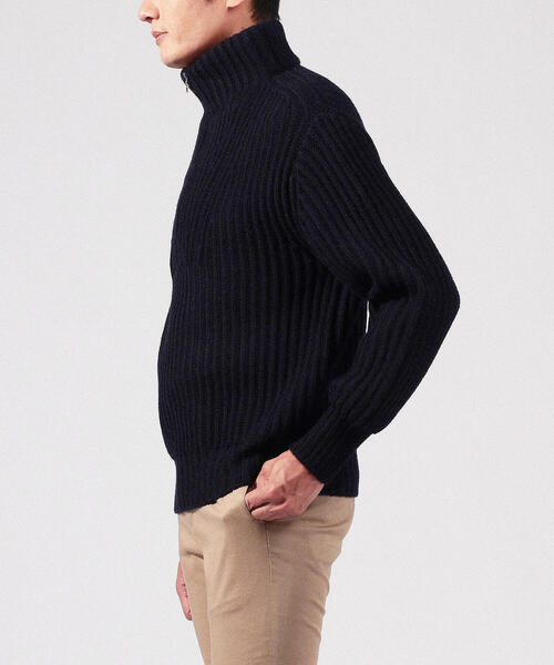 TOMORROWLAND （トゥモローランド）の「ウール ローゲージハーフジップ