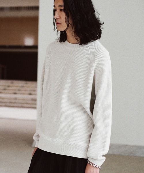STANDARD AZE MELANGE KNIT（ニット/セーター）｜WYM LIDNM（ウィム