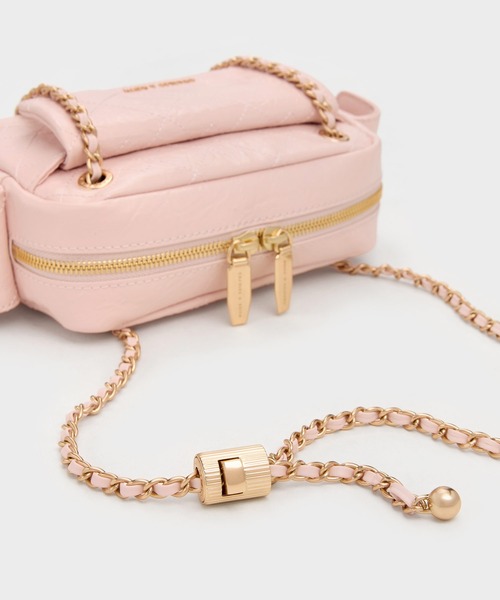 Duo ドゥオ キルトクロスボディーバッグ（ショルダーバッグ）｜CHARLES