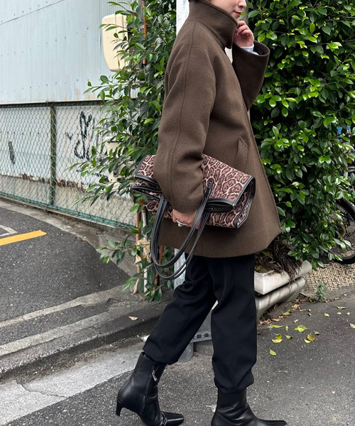 セール】MANTECO GIOLICA スタンドショートコート（その他アウター