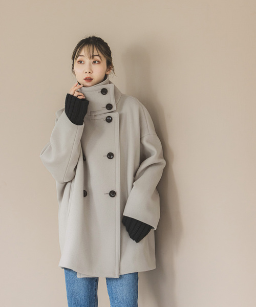 Noble（ノーブル）の「《追加》スタンドカラーオーバーコート（その他