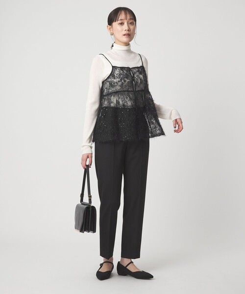 セール】シアー レース キャミソール（ベスト）｜green label relaxing