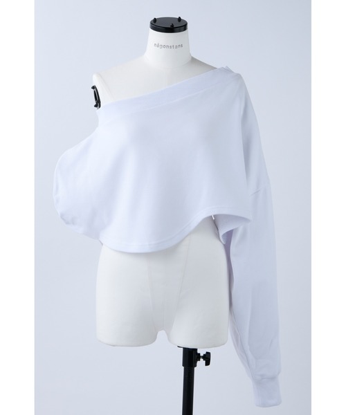 nagonstans（ナゴンスタンス）の「スウェット ワンショルダーパーツ