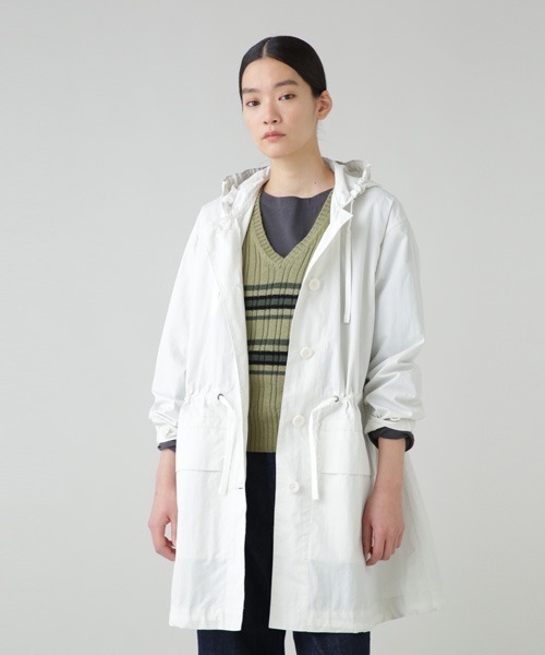 MHL.（エムエイチエル）の「WASHED COTTON NYLON（モッズコート）」 - WEAR
