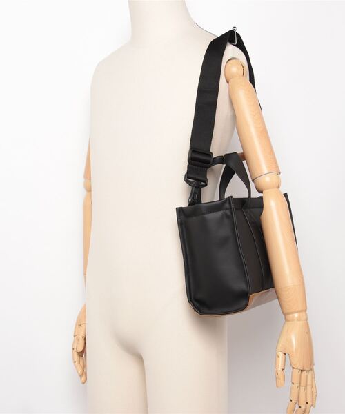 合成皮革 ラウンドトートバッグ【adidas Golf/アディダスゴルフ