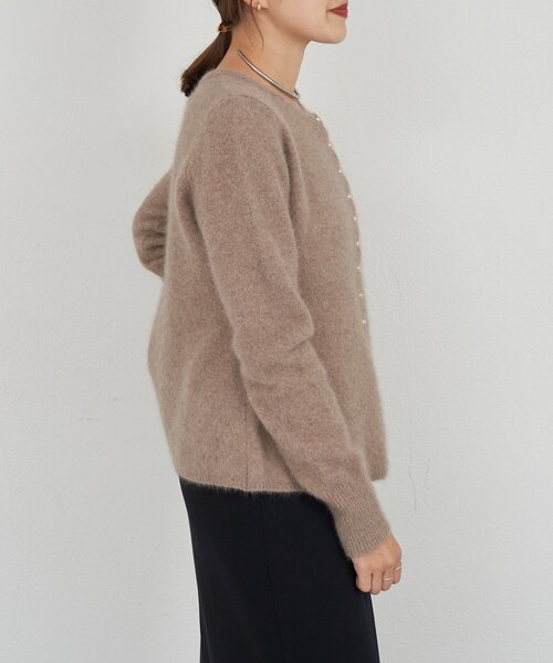 SHENERY（シーナリー）の「ラクーンペプラムカーディガン