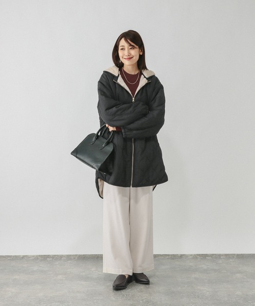 セール】撥水キルトファーコート/499671（ブルゾン）｜GLOBAL WORK